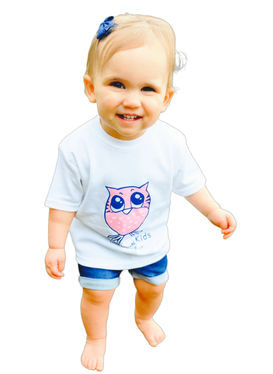 Stylish Baby Owl Kids T-Shirt: The Perfect Blend of Comfort and Style