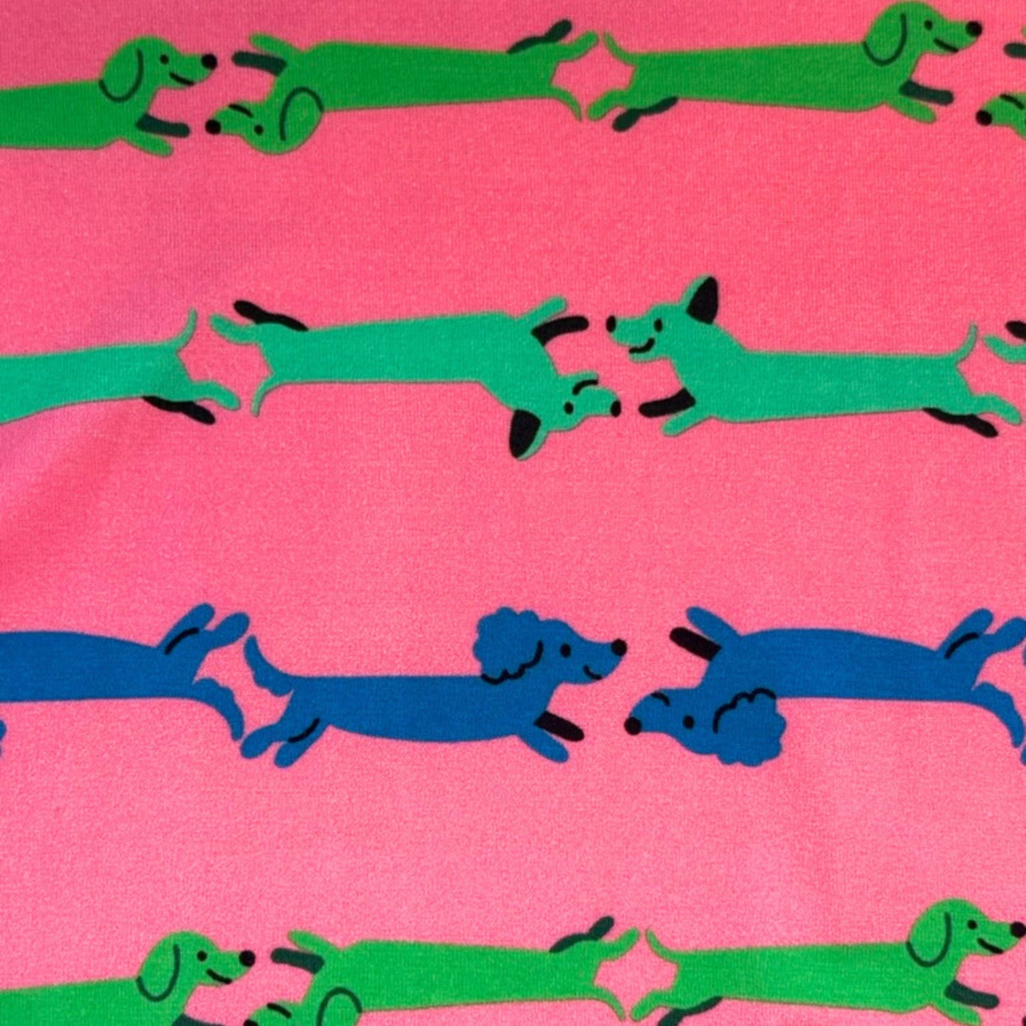 Bamboo Long Sleeve Skater Dress & Leggings Set in Dash Hounds