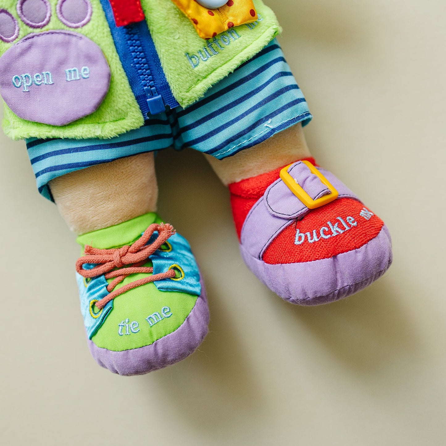 Learn to Dress Bear Doll