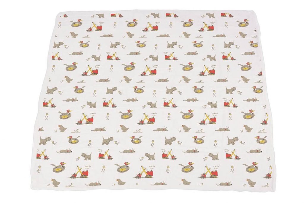 Are You My Mother? Bamboo Muslin Baby Blanket by Newcastle Classics