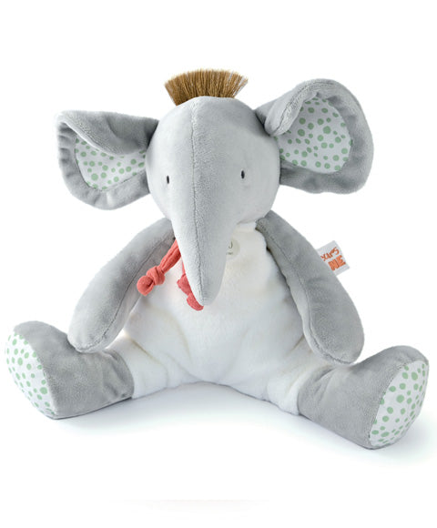 Gray Elephant Lovey by Doudou Et Compagnie