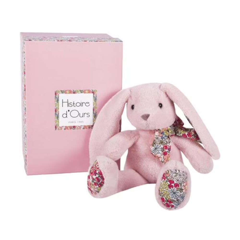 Pink Bunny Lapin Rose by Doudou Et Compagnie Paris