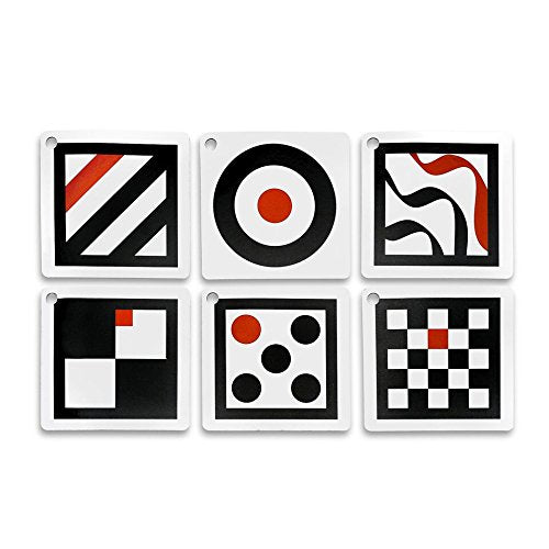 The Original, High Contrast (Black, White, Red) Flashcards for Baby
