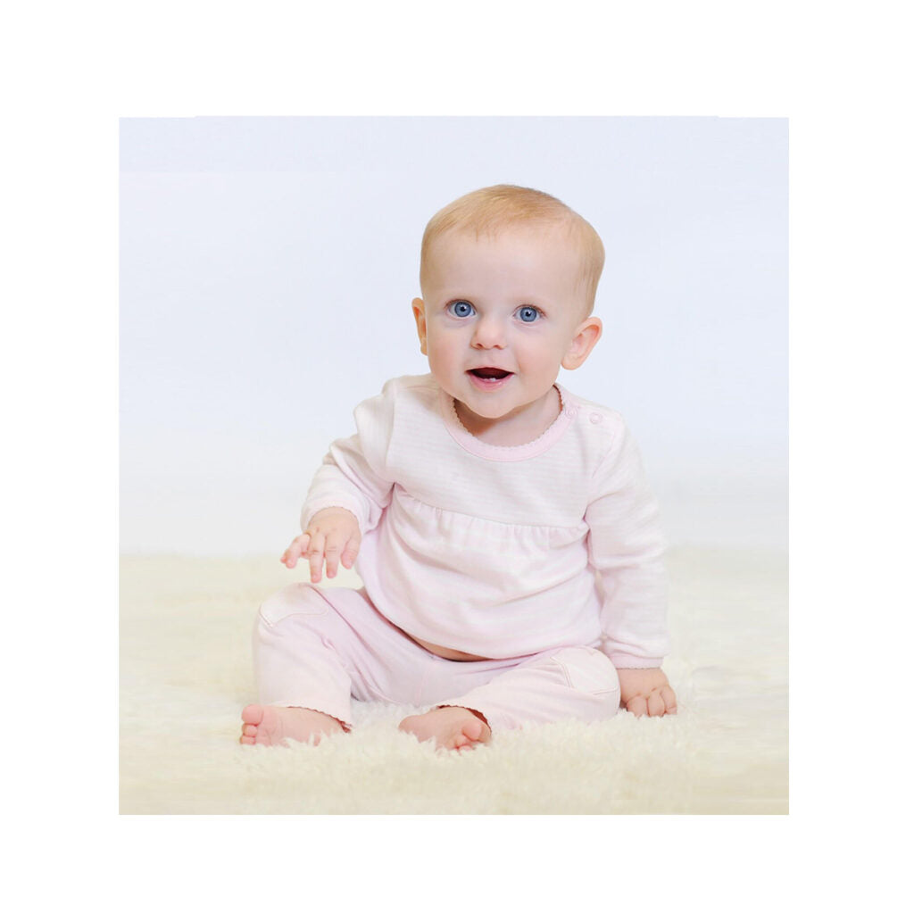 Organic Cotton Baby Top Long Sleeve by Under The Nile