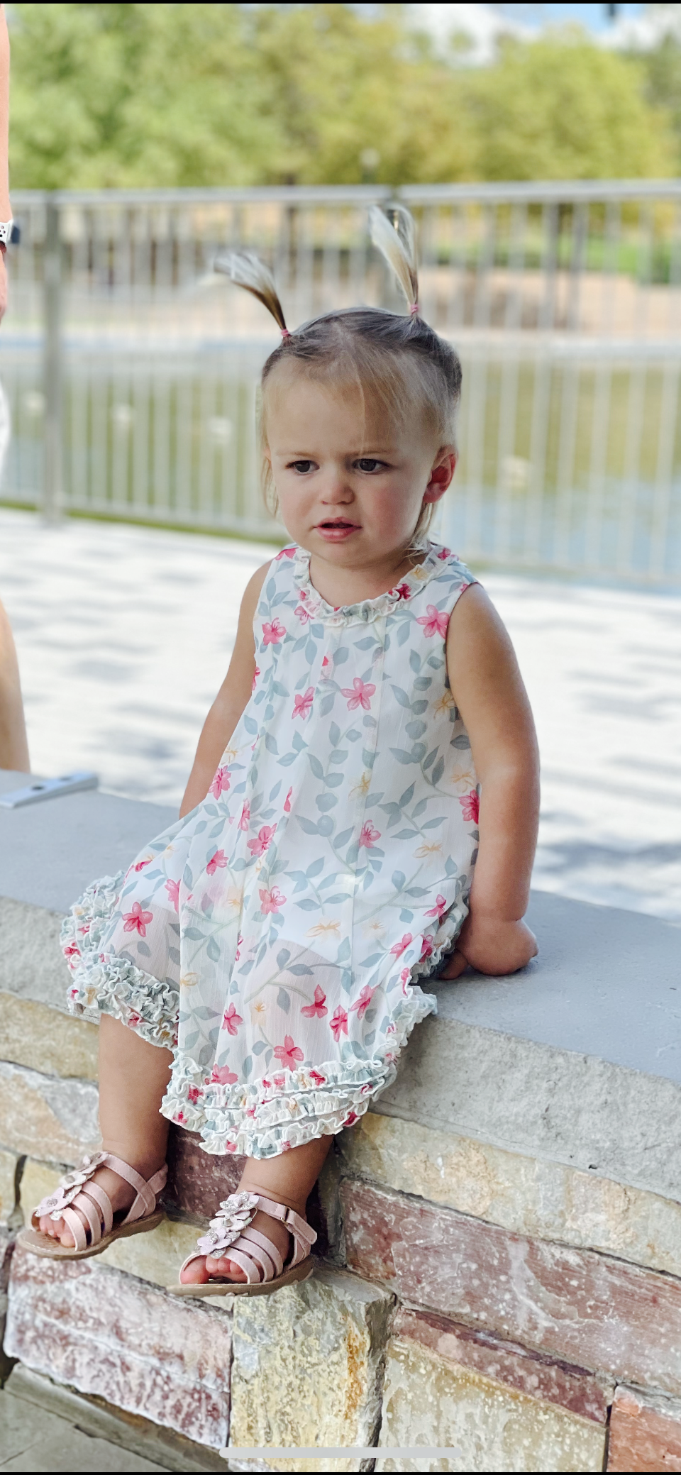 Spring Blossom Baby and Girl Dress by Isobella and Chloe