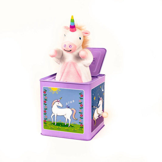 Unicorn Jack-In-The-Box by Jack Rabbit Creations