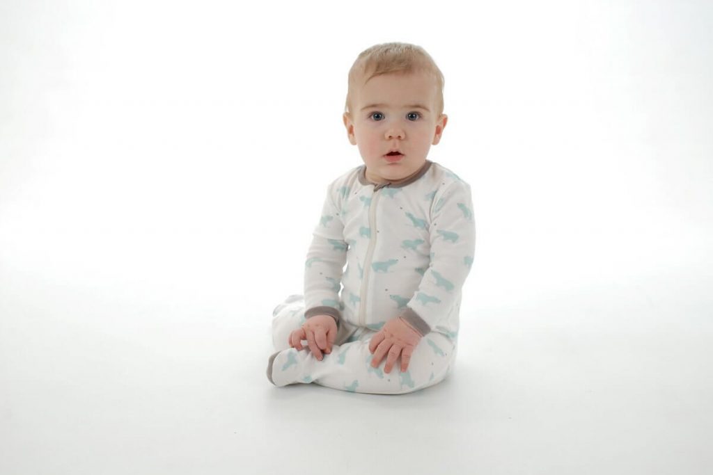 Baby Printed Sleeper by Silkberrybaby