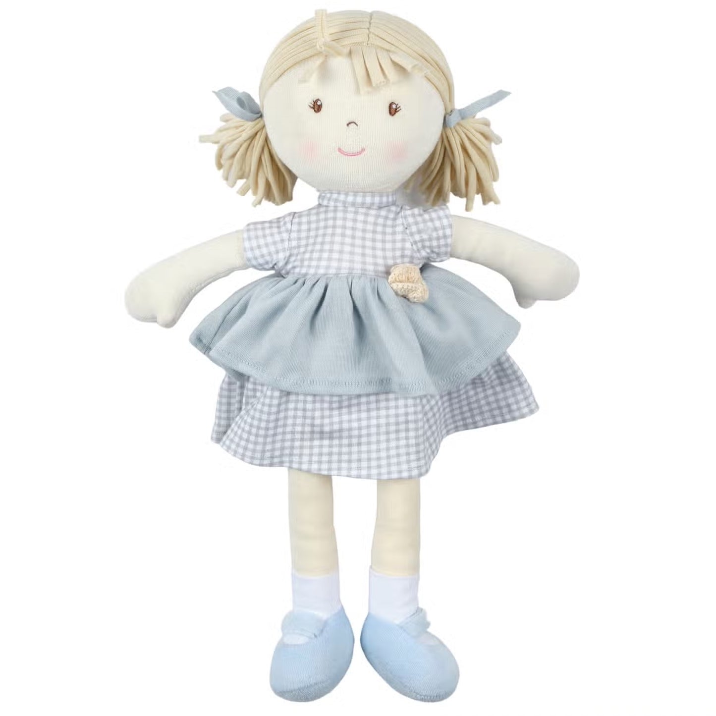 Neva Blonde Hair Doll by Tikiri Toys