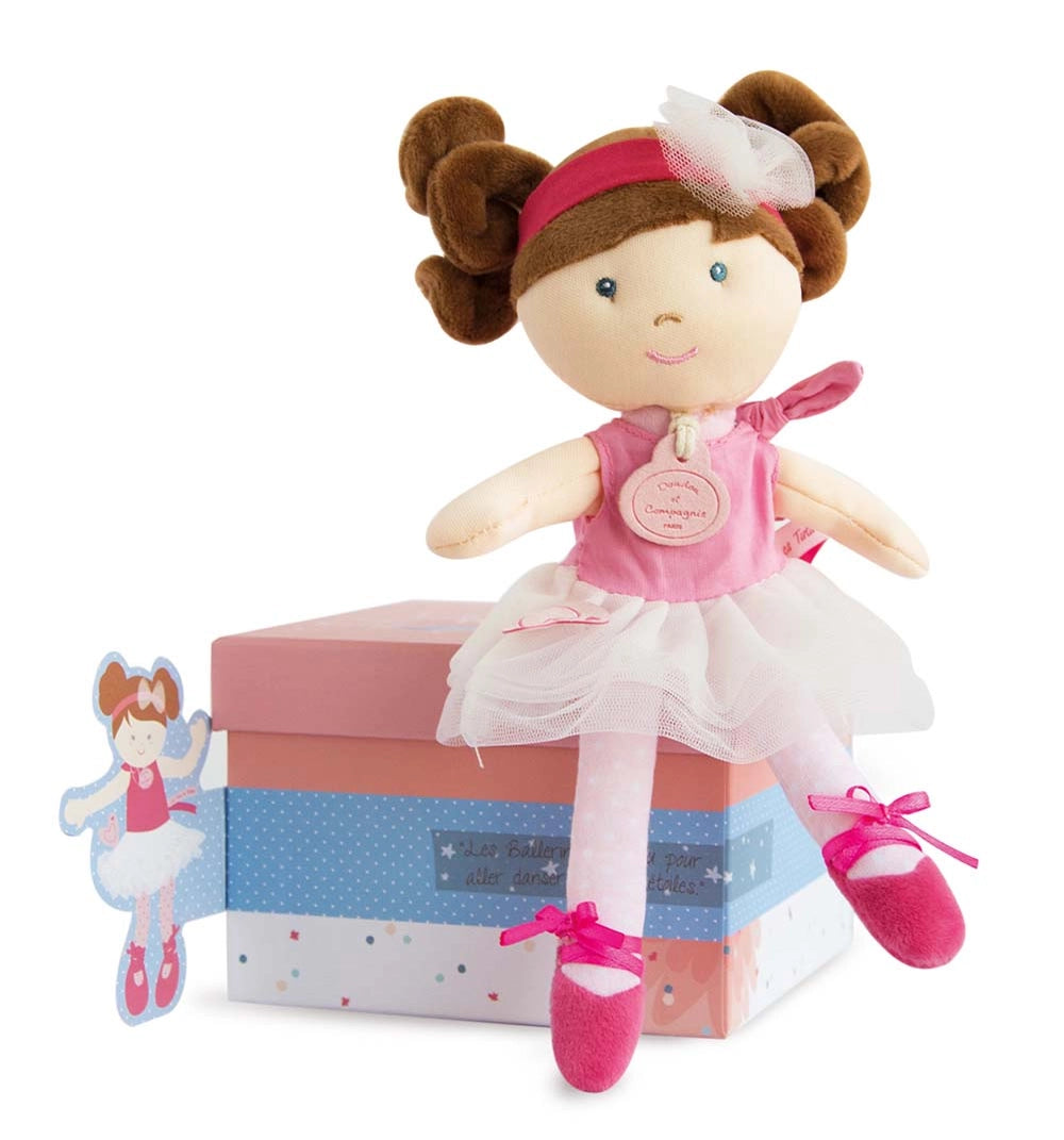 Little Ballerinas - 6 Assorted Dolls - By DouDou Et Compagnie