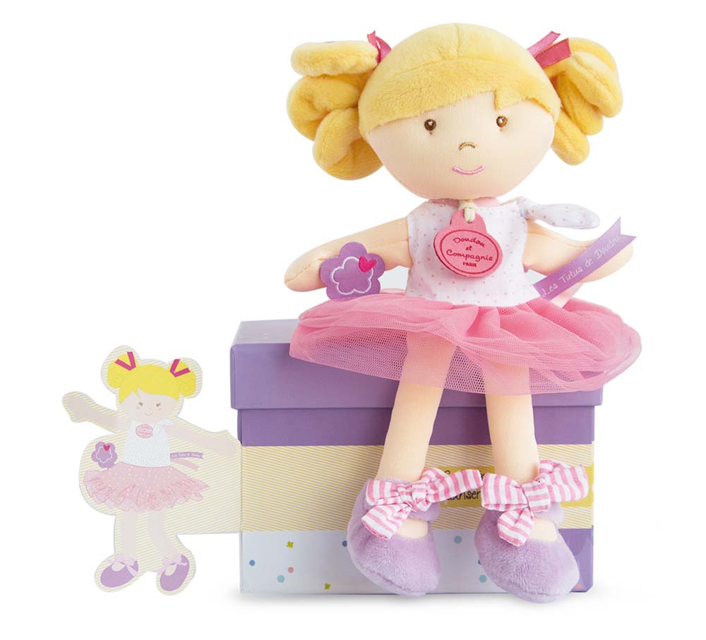 Little Ballerinas - 6 Assorted Dolls - By DouDou Et Compagnie