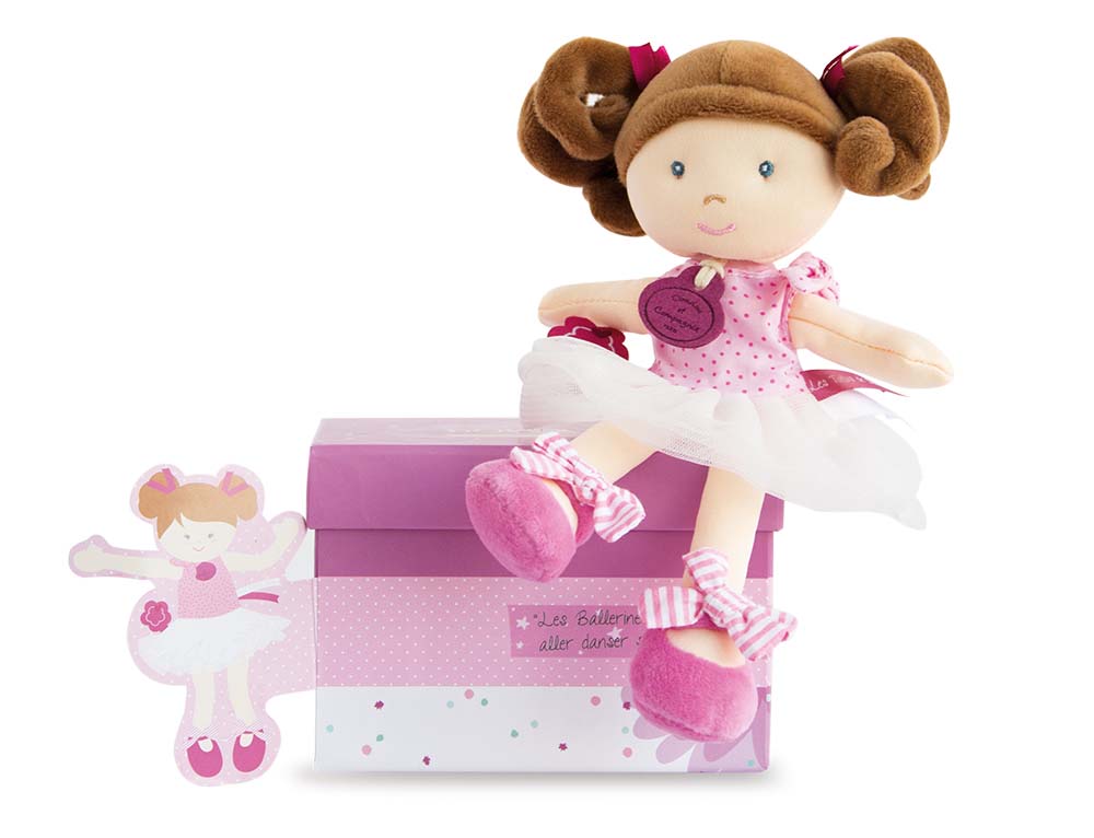 Little Ballerinas - 6 Assorted Dolls - By DouDou Et Compagnie