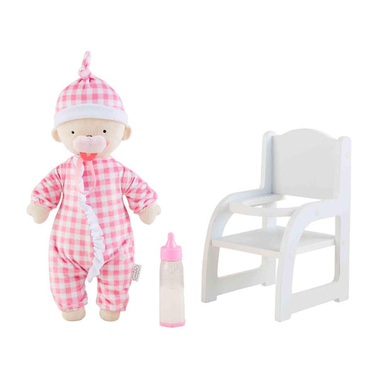 Baby Doll & Hair Chair Set by Mudpie