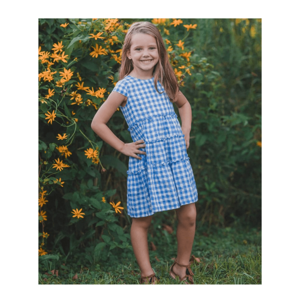 Sunshinin’ Daisies Girl Dress by Mabel + Honey