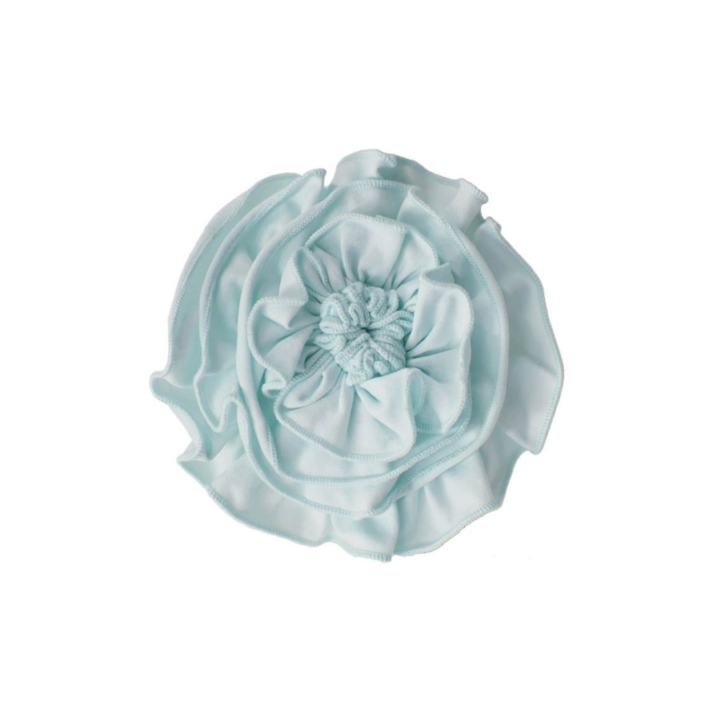 Flora Dance Tiffany Light Blue Knit HC Hairband by Isobella and Chloe