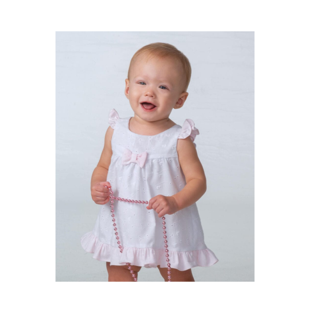 Two Piece Set Baby Girl Sundress & Panty by Dani Collection