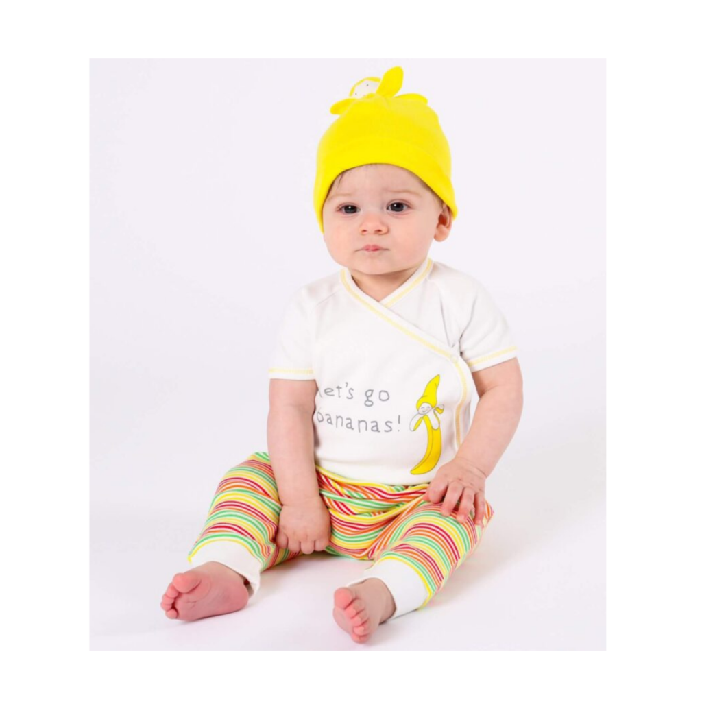 Banana Baby Beanie by Under the Nile