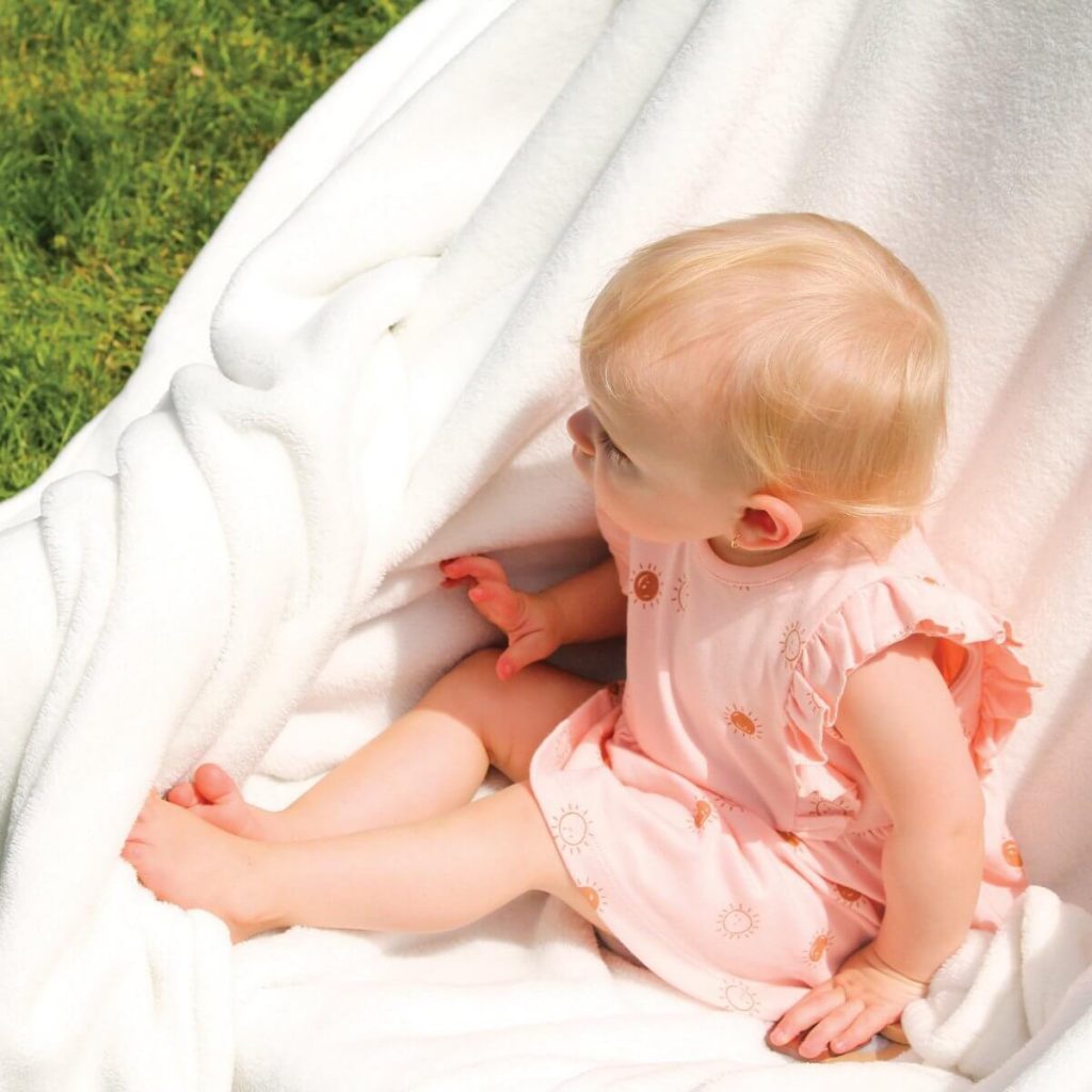 Organic Cotton Dress With Bloomer by Silkberry Baby