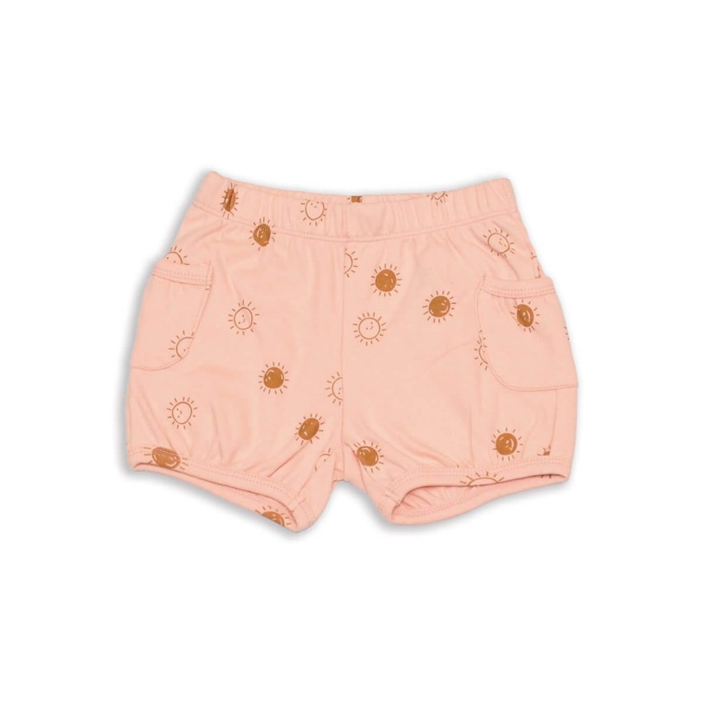 Organic Cotton Pocket Shorts by Silkberry Baby